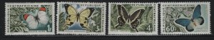 CENTRAL AFRICAN REPUBLIC,  29-32  MINT HINGED  SET