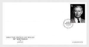 H01 Guernsey 2018 HRH The Prince of Wales 70th Birthday  FDC MNH Postfrisch