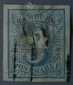 Hamburg #4 Used Flawed Filler