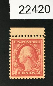 MOMEN: US STAMPS # 499 MINT OG NH LOT #22420