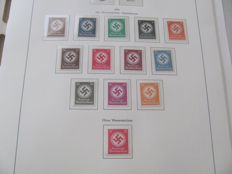 GERMANY MNH 1924-1945 LIGHTHOUSE ALBUM COMPLETE SUPERB (187) SEE DESCRIPTION