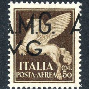 AMG Venezia Giulia (VG) Bush 16 50 Cent. MNH w/Hor. Displ. Overprint