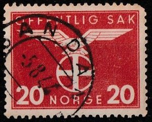 EARLY ISSUED NORWAY FINE USED  POSTAL MARK