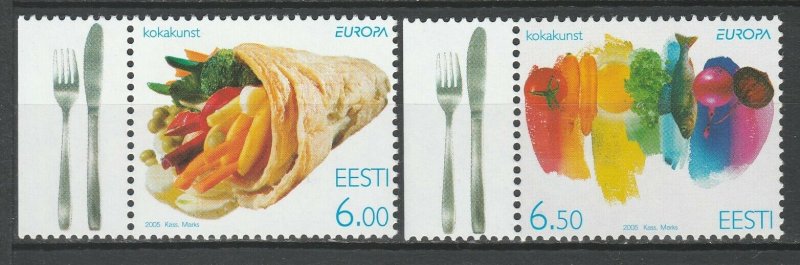 Estonia 2005 CEPT Europa 2 MNH Stamps