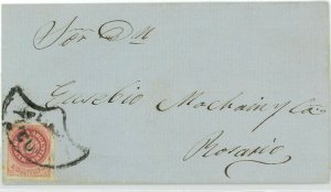 BK1763 - ARGENTINA - POSTAL HISTORY - Jalil # 10 on Cover : TUCUMAN to ROSARIO