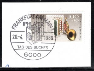 Germany Bund Scott # B677, used, opp, fd cancellation