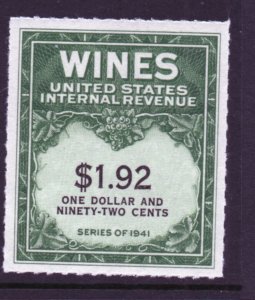 Scott # RE152  single MINT  NH  NO GUM as Issued