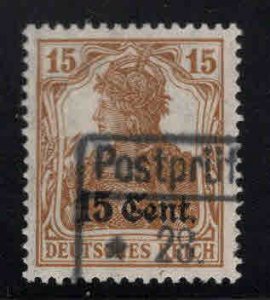 France Scott N19 Used WW1 German surcharged stamp