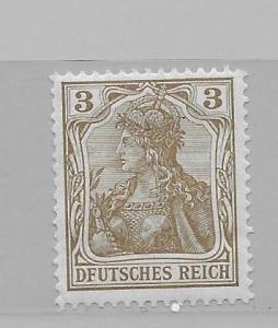 Germany 66a 3pf Germania single MH (z1)
