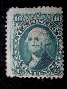 US - SCOTT# 68 - USED - CAT VAL $55.00 (_4)