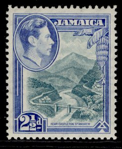 JAMAICA GVI SG125, 2½d greenish blue & ultramarine, NH MINT.