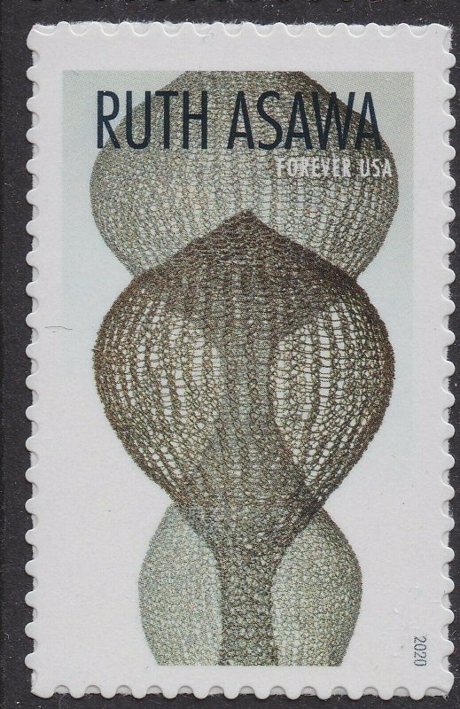 US 5504-5513 Ruth Asawa Artwork forever set (10 stamps) MNH 2020 