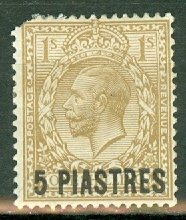 IU: Great Britain Turkey 45 mint corner fault CV $57.50