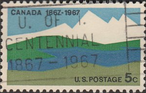 # 1324 USED CANADA CENTENARY