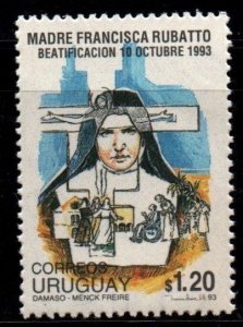 1993 Uruguay beatification of mother Francisca Rubatto #1507 ** MNH