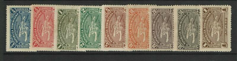 Dominican Republic SC# 111 - 119 Mint Hinged (See Notes) - S7550