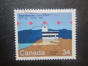 Canada #1066 Canadians Lighthouses   Nice stamps {ca1763}