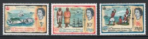 Fiji 1966 175th Anniversary of Discovery of Rotuma Scott # 221 - 223 MH