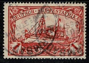 German Southwest Africa #22 used yacht