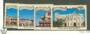 Australia  #1297-1300 Used Single (Complete Set)