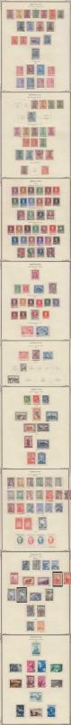 ARGENTINA 1867-1977 COLLECTION ON 73 SCOTT ALBUM PAGES Sc 18 to 1179 SCV$2,109+