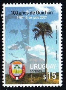 2007 Uruguay Guichón centenary #2198 ** MNH