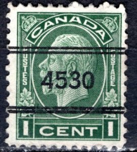 Canada; 1932: Sc. # 195: Used  Pre-Cancelled Single Stamp
