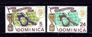 Dominica 195-96 MNH 1966 World Cup Soccer