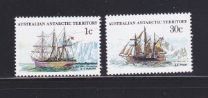 Australian Antarctic Territory L37, L46 MNH Ships