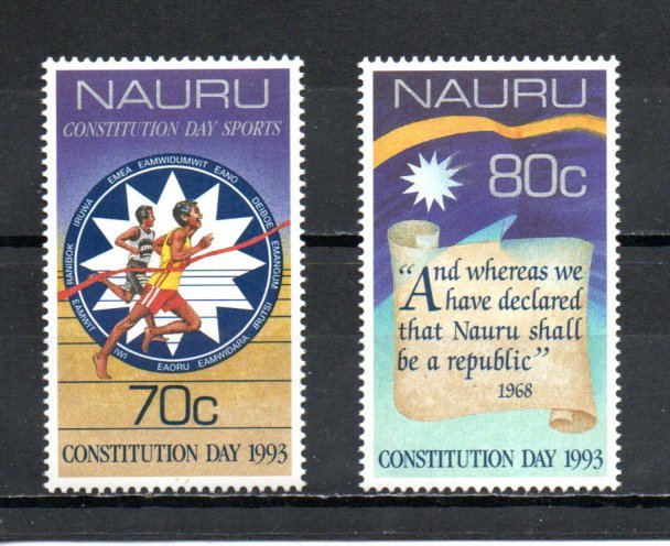 Nauru 400-401 MNH