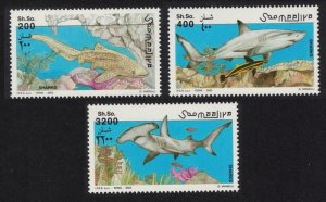 Somalia MNH Set Of Sharks 2003