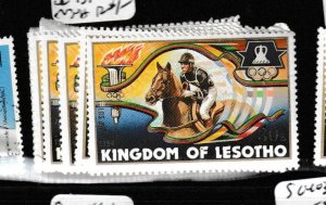 Lesotho Olympics SC 439-43 MNH (8gdf)