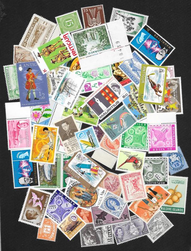 WORLDWIDE (500) Mint Never Hinged Stamps ALL DIFFERENT!