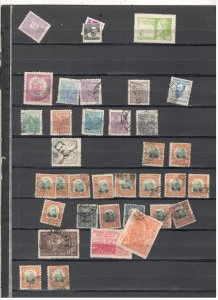 BRAZIL COLLECTION ON STOCK SHEET MINT/USED