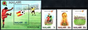 Malawi #402-5  MNH CV $8.10 (X8058)