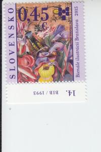 2015 Slovakia Biennial of Illustrations  (Scott 720) MNH