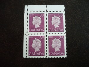 Stamps - Canada - Scott#926A - Mint Never Hinged Block