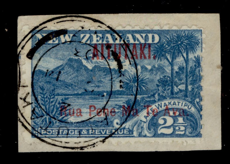 COOK ISLANDS SG4, 2½d blue, FINE USED. Cat £12. 