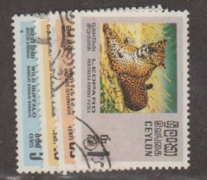 Ceylon - Sri Lanka Scott #439-442 Stamp - Used Set