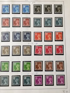 Great Britain Regionals Definitives MNH(Aprx 170)Face Postage HP707 ) 