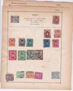 egypt stamps page ref 17602