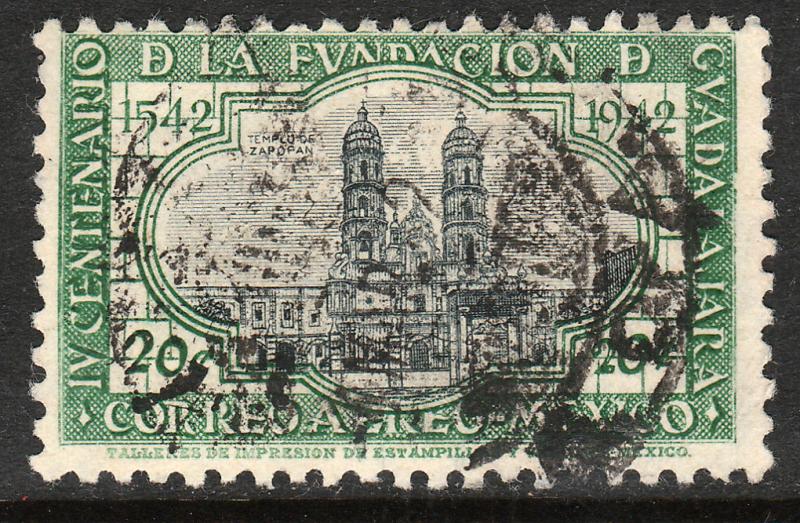 MEXICO C120, 20c 400th Anniv of Guadalajara. USED. (1141)