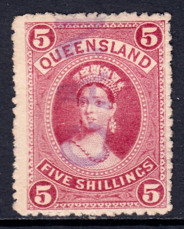 Queensland - Scott #81 - Used - Revenue cancel