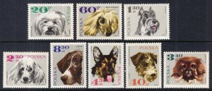 Poland 1636-1643 Dogs MNH VF