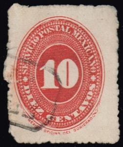 Mexico #187 Numeral; Used (0.60)