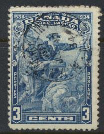 Canada SG 332 poor used  see scan