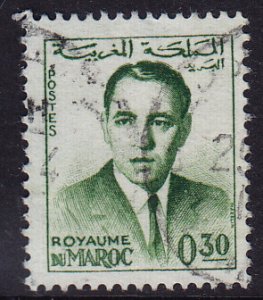 Morocco - 1962 - Scott #81 - used - King Hassan II