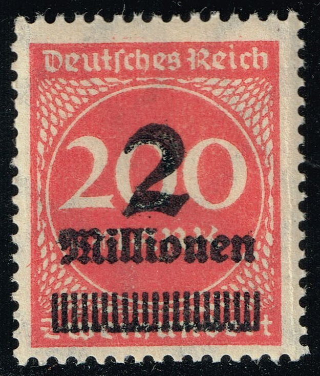 Germany #269 Numeral - Surcharged; MNH