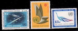 United Nations C8 - C10 MNH
