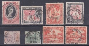 BR GUIANA Selection of postmarks - mainly small POs........................D6337